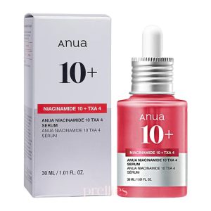 Anua – Niacinamide 10% + TXA 4% Serum 30ml